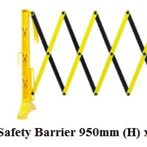 Expandable safety barrier